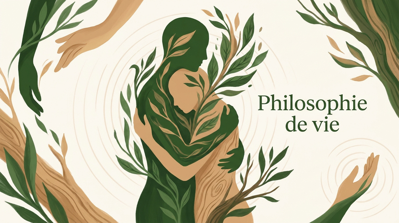 Harmonie entre le corps nu et la nature sauvage
