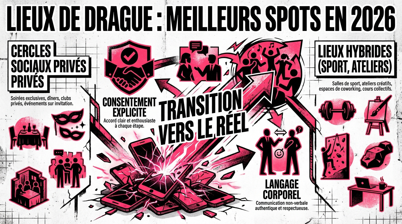 Lieux de drague et rencontres au bureau