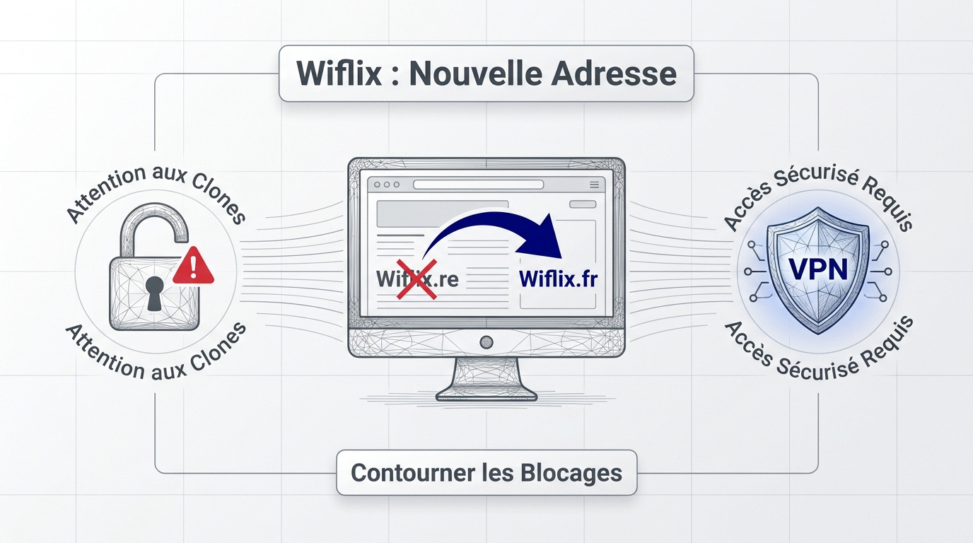 Vérification de la sécurité et de l'adresse de Wiflix