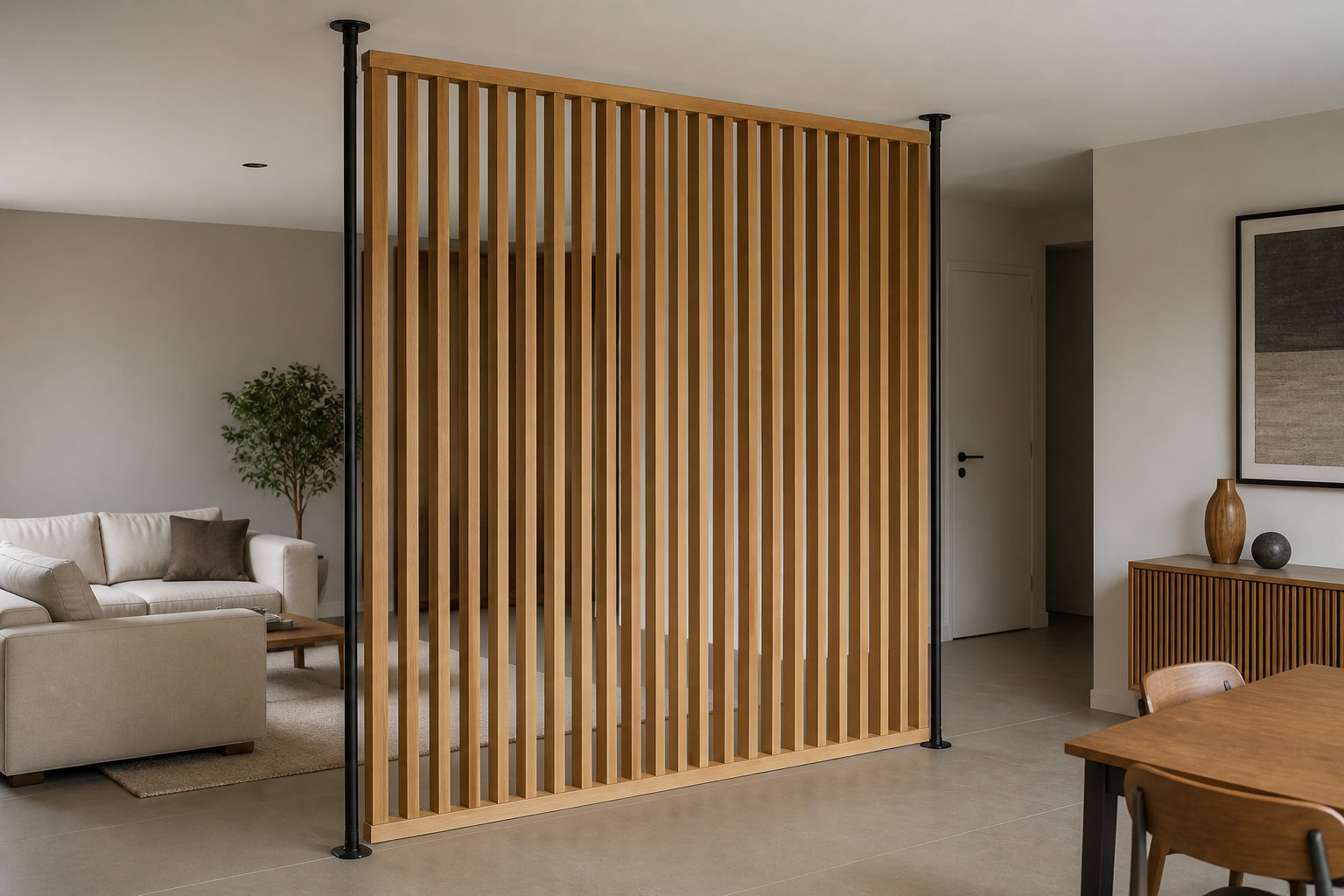 Installer son claustra sans devenir menuisier