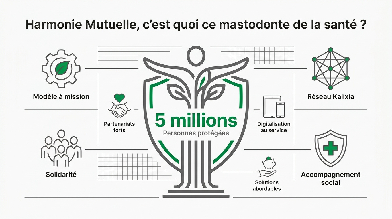 Harmonie Mutuelle protège 5 millions de personnes en France