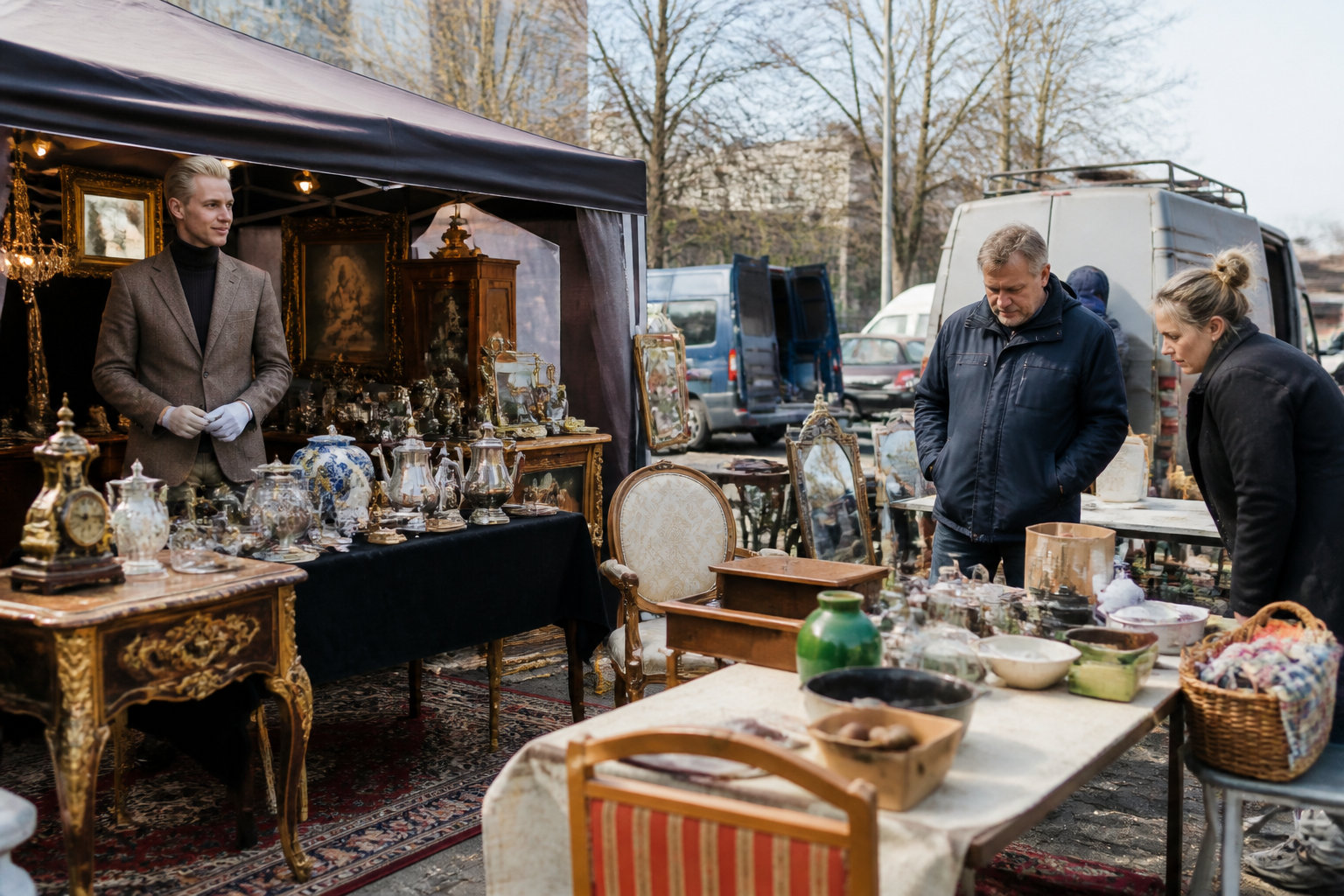 Plutôt déballage sauvage ou salon d'antiquaires bien rangé ?