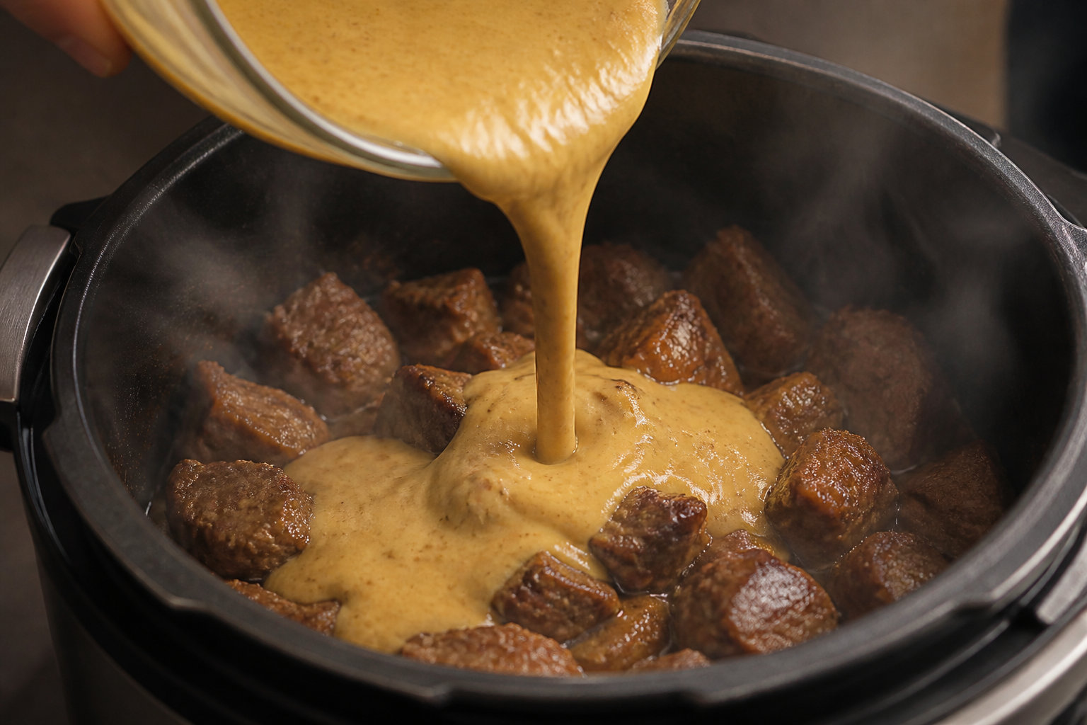 Une sauce onctueuse, c'est quand même mieux, non ?